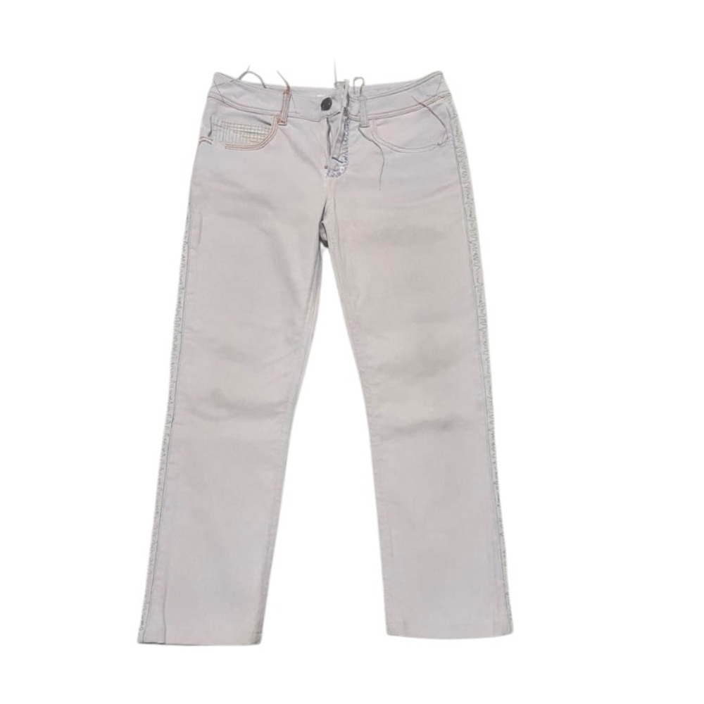 Chanel Multicolor Embroidered Denim Jeans SZ. 36​​​